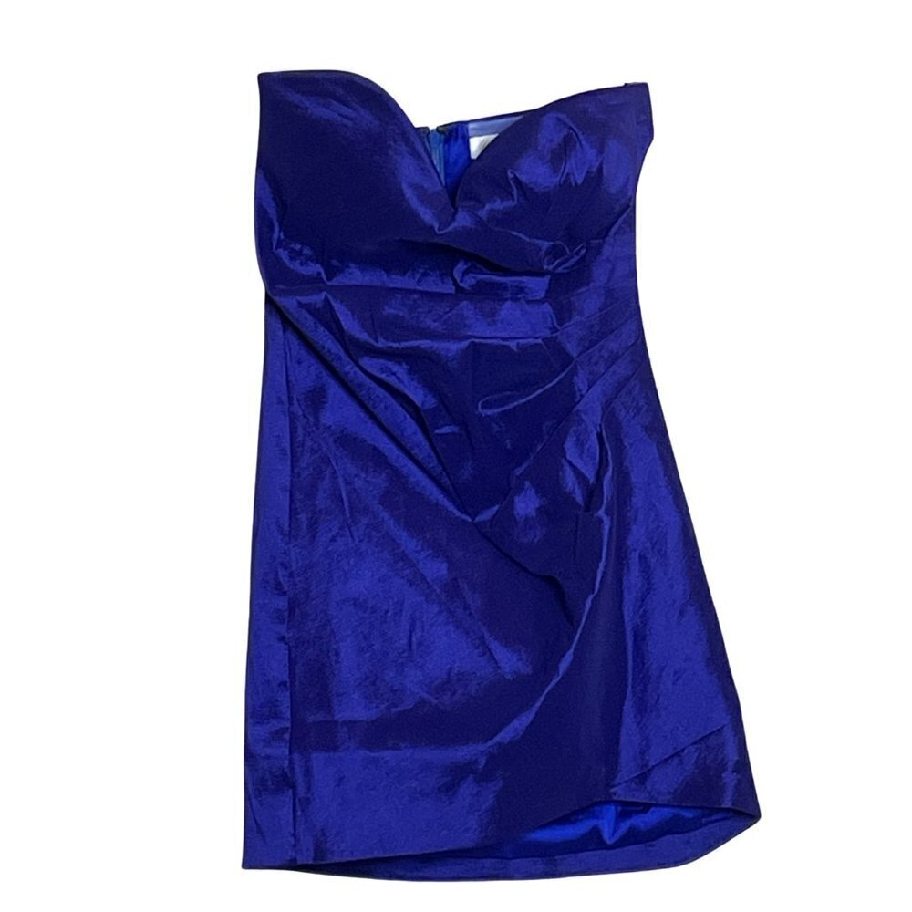 Lovers + Friends Sample Strapless Side Ruched Mini Party Dress Sz. S NEW